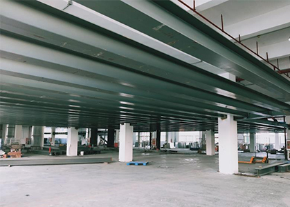 广州酒家钢构隔层(平台)