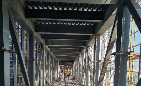 钢结构连廊的维护---广州毅源钢结构